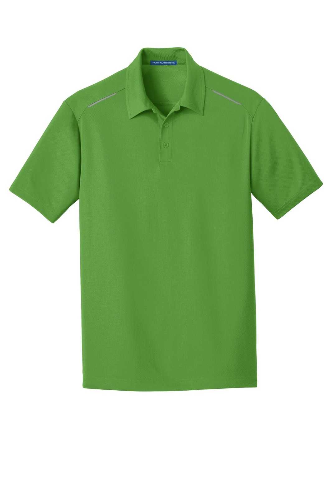 Port Authority K580 Pinpoint Mesh Polo - Treetop Green - HIT a Double - 5