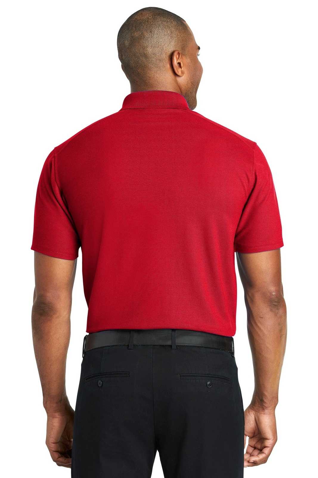Port Authority K600 Ezperformance Pique Polo - Apple Red - HIT a Double - 2