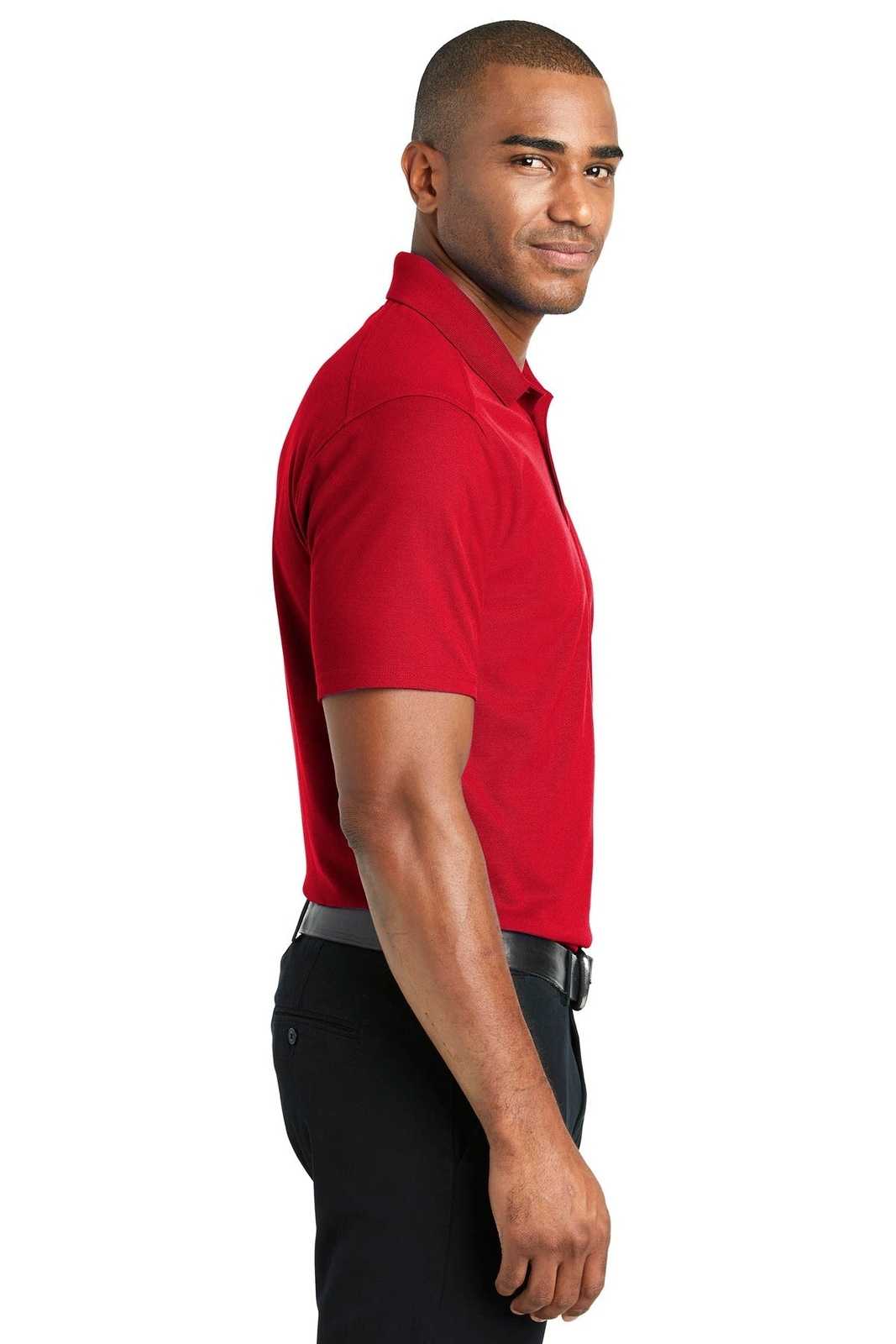 Port Authority K600 Ezperformance Pique Polo - Apple Red - HIT a Double - 3