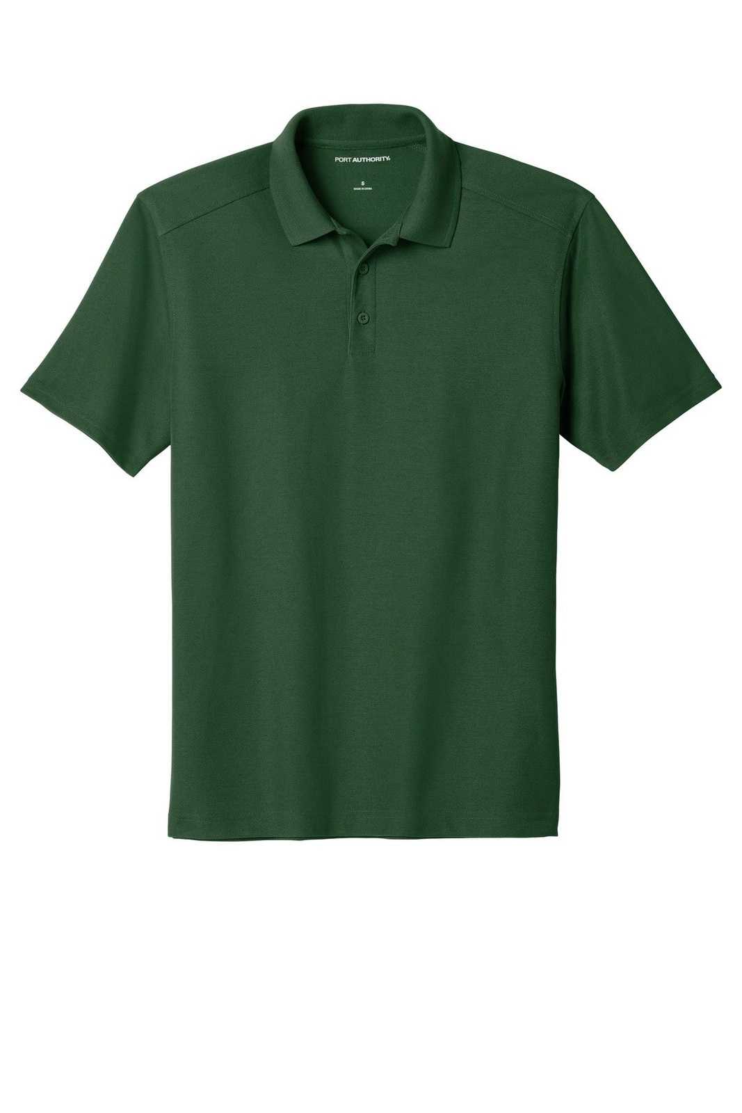 Port Authority K600 Ezperformance Pique Polo - Deep Forest Green - HIT a Double - 5