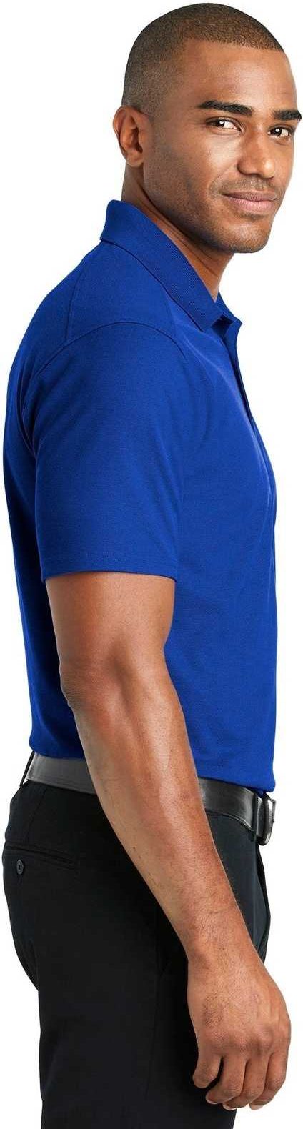 Port Authority K600 Ezperformance Pique Polo True Royal