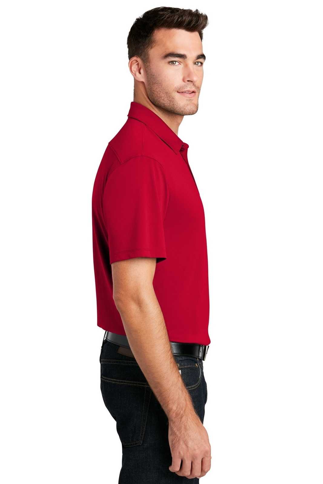 Port Authority K750 UV Choice Pique Polo - Rich Red - HIT a Double - 3