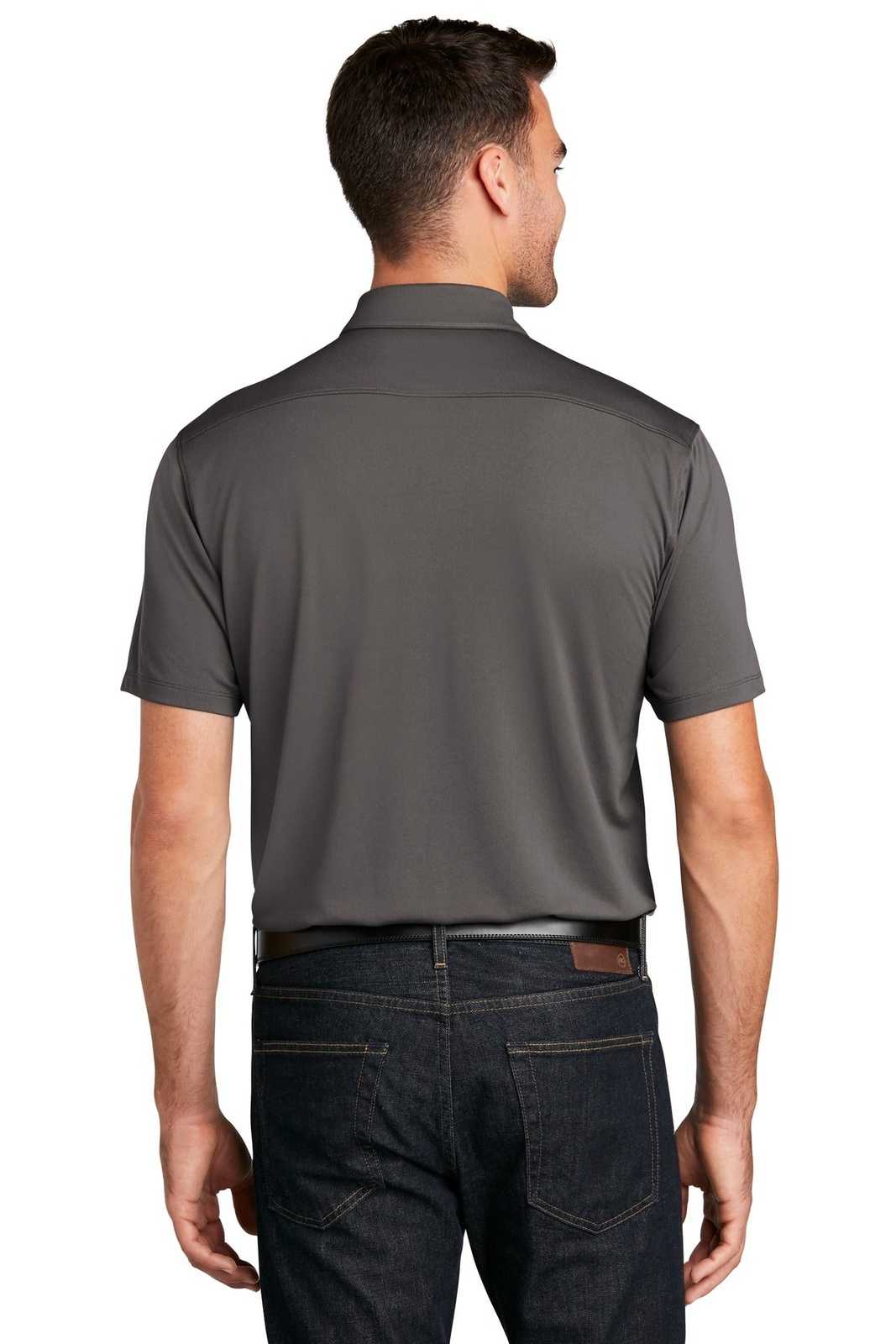 Port Authority K750 UV Choice Pique Polo - Sterling Gray - HIT a Double - 2