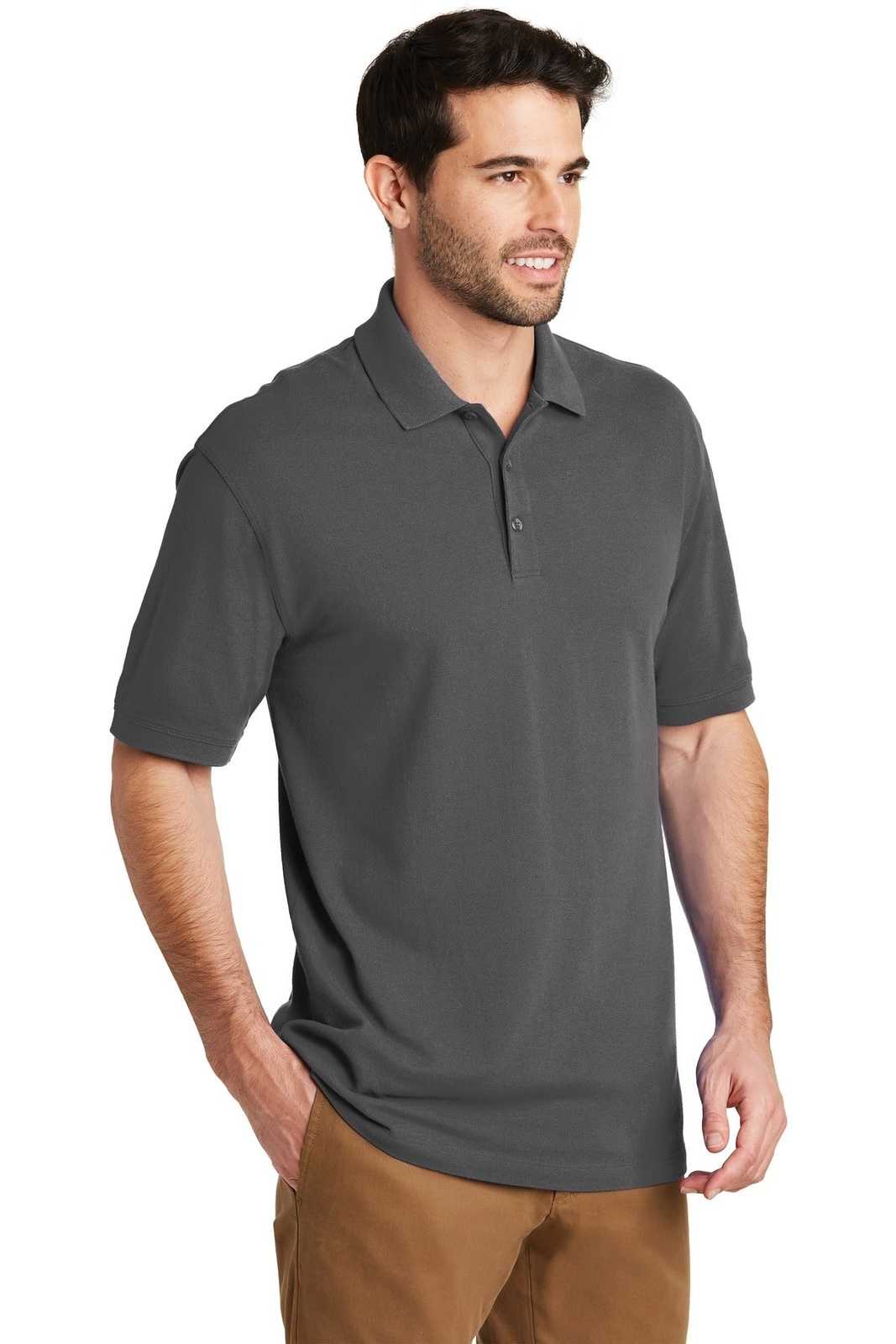 Port Authority K8000 EZCotton Polo - Sterling Gray - HIT a Double - 4