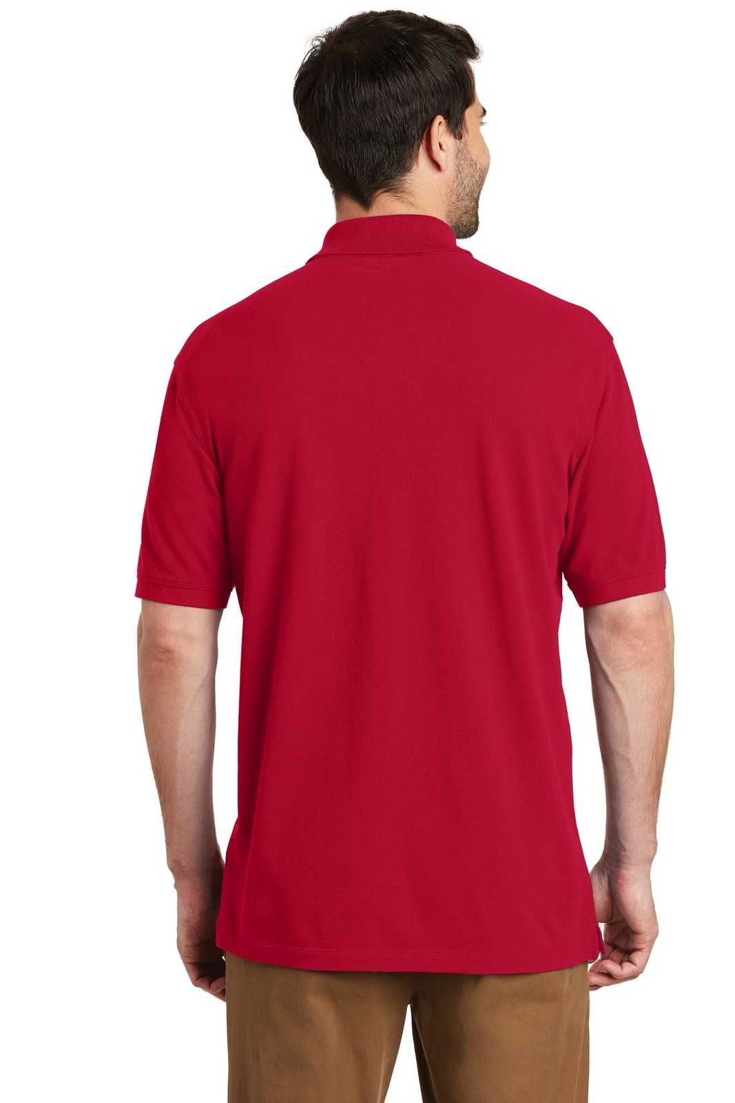 Port Authority K8000 Ezcotton Polo - Apple Red - HIT a Double - 2