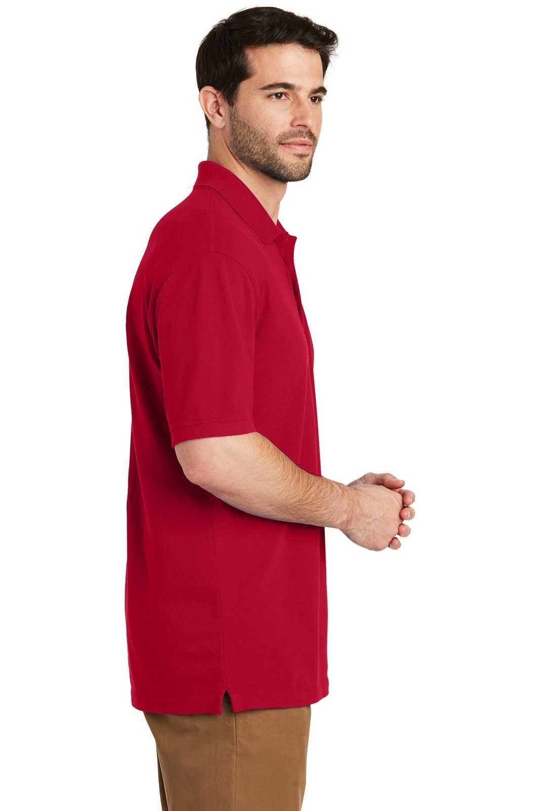 Port Authority K8000 Ezcotton Polo - Apple Red - HIT a Double - 3