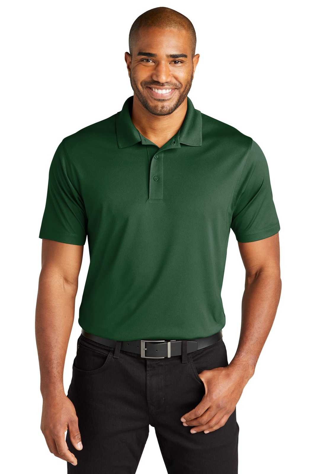 Port Authority K863 C-Free Performance Polo - Forest Green - HIT a Double - 1