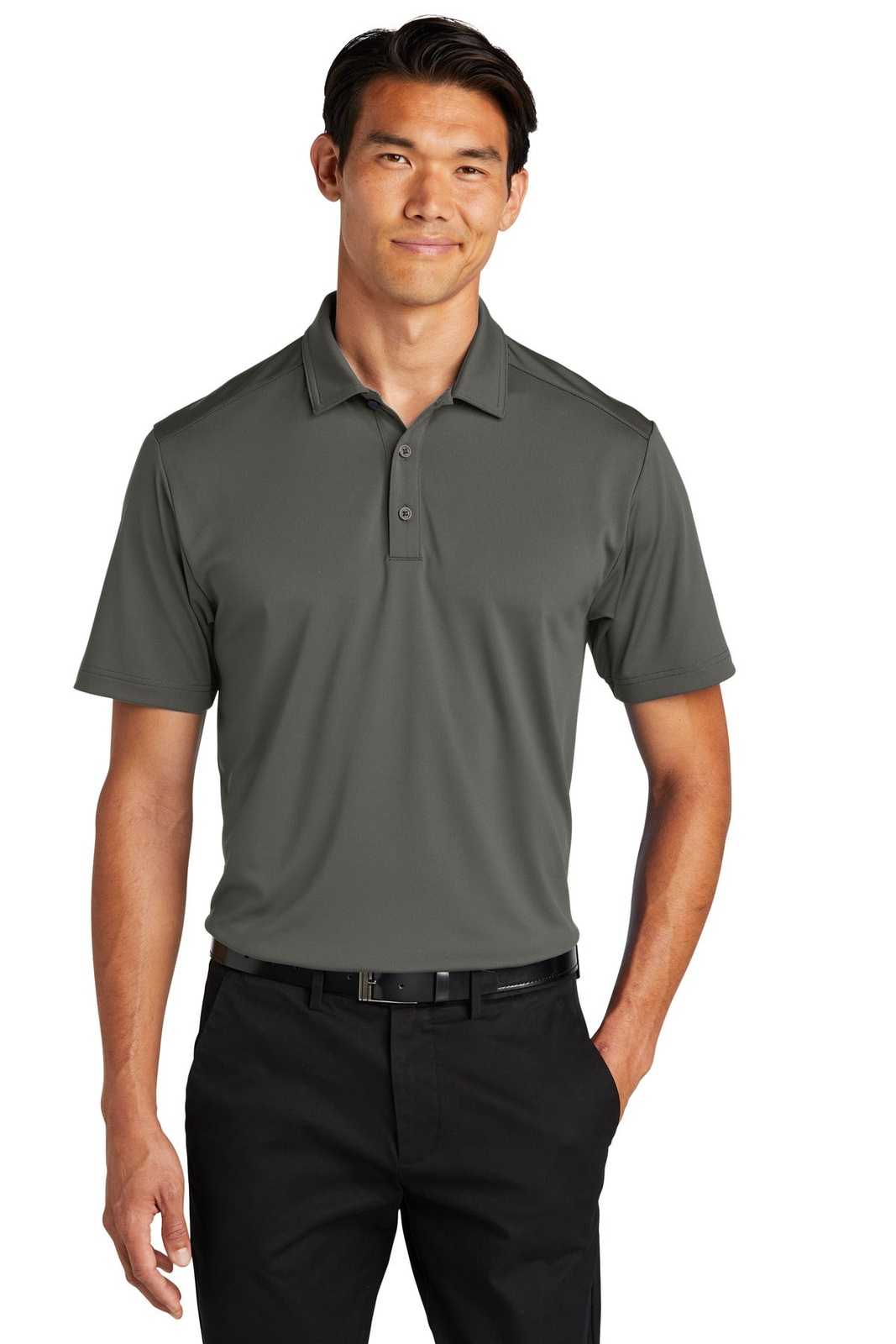 Port Authority K864 C-Free Snag-Proof Polo - Grey Steel - HIT a Double - 1