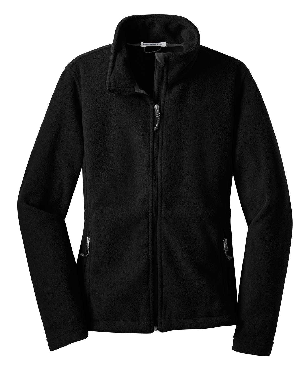 Port Authority L217 Ladies Value Fleece Jacket - Black - HIT a Double - 5