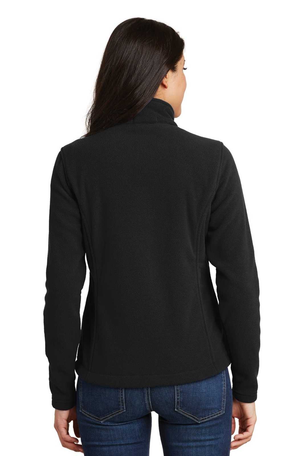 Port Authority L217 Ladies Value Fleece Jacket - Black - HIT a Double - 2