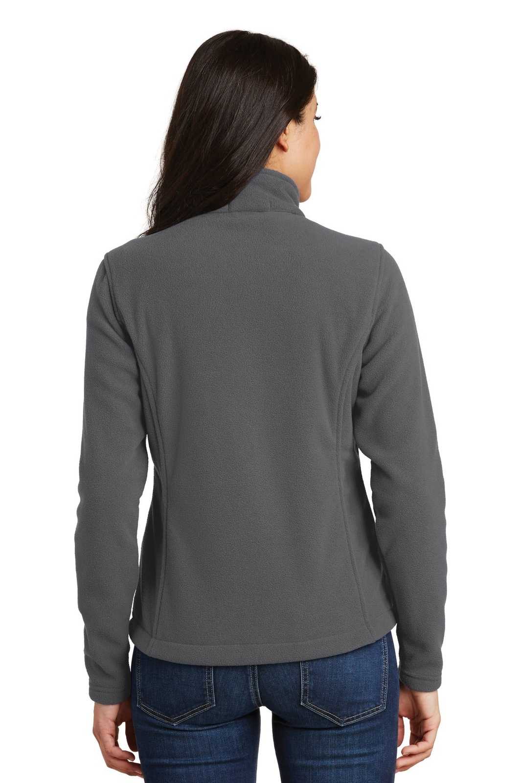 Port Authority L217 Ladies Value Fleece Jacket - Iron Gray - HIT a Double - 2