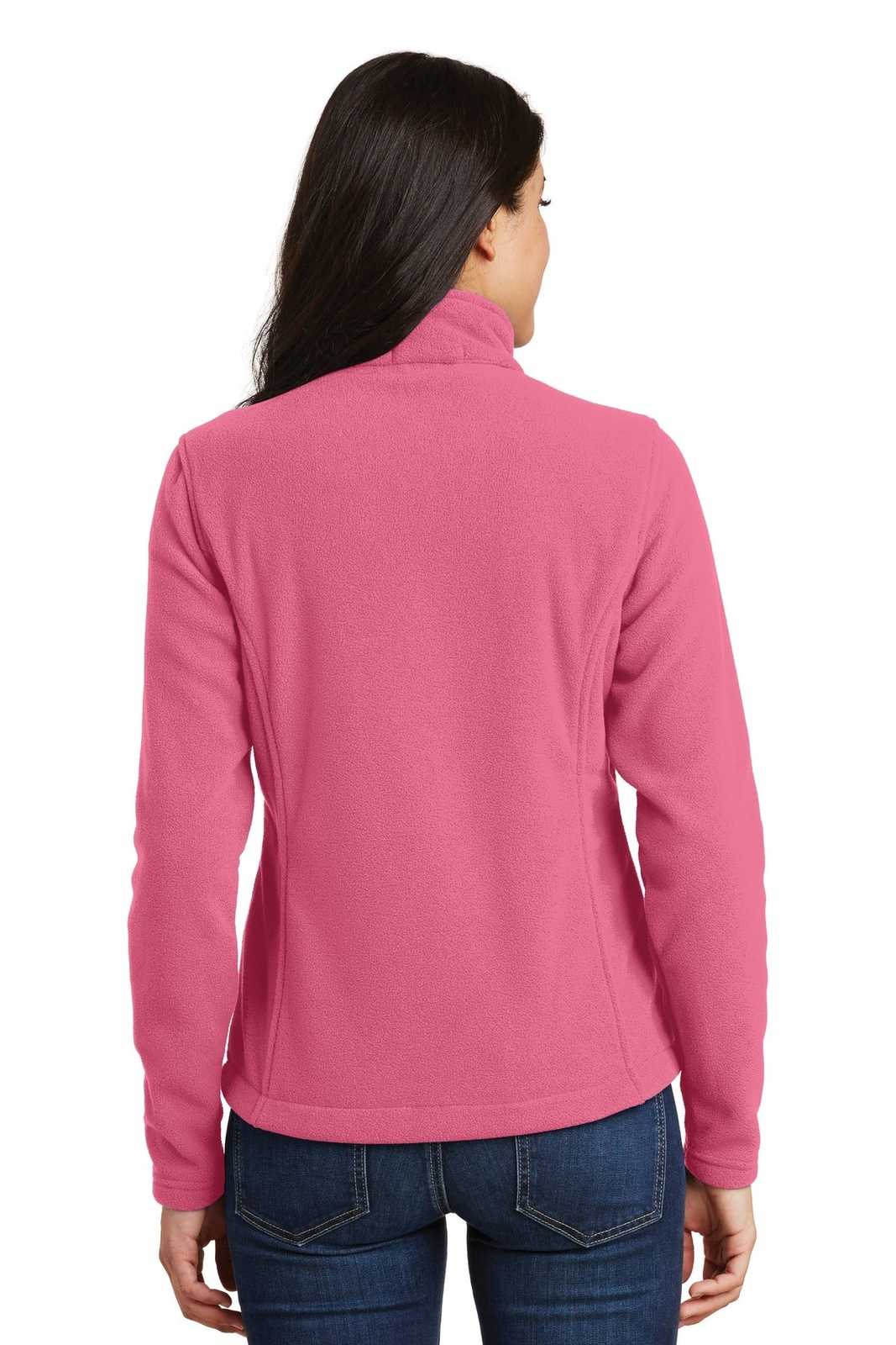 Port Authority L217 Ladies Value Fleece Jacket - Pink Blossom - HIT a Double - 2