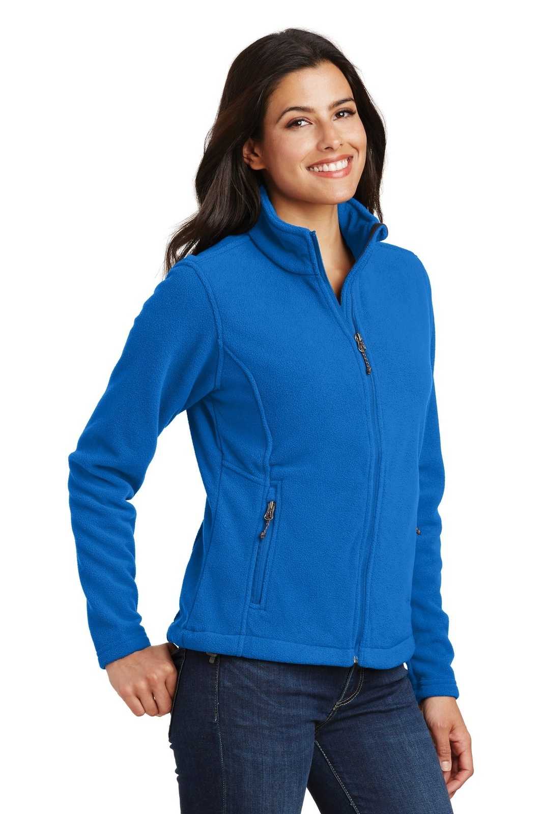Port Authority L217 Ladies Value Fleece Jacket - Skydiver Blue - HIT a Double - 4