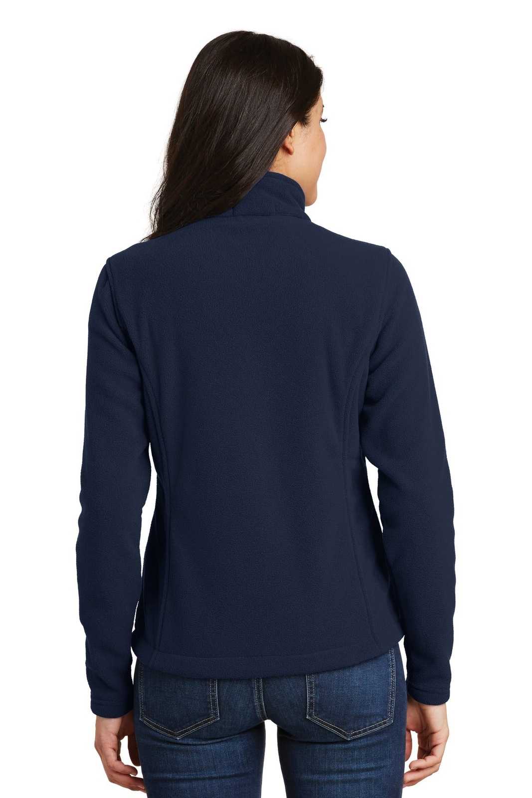 Port Authority L217 Ladies Value Fleece Jacket - True Navy - HIT a Double - 2