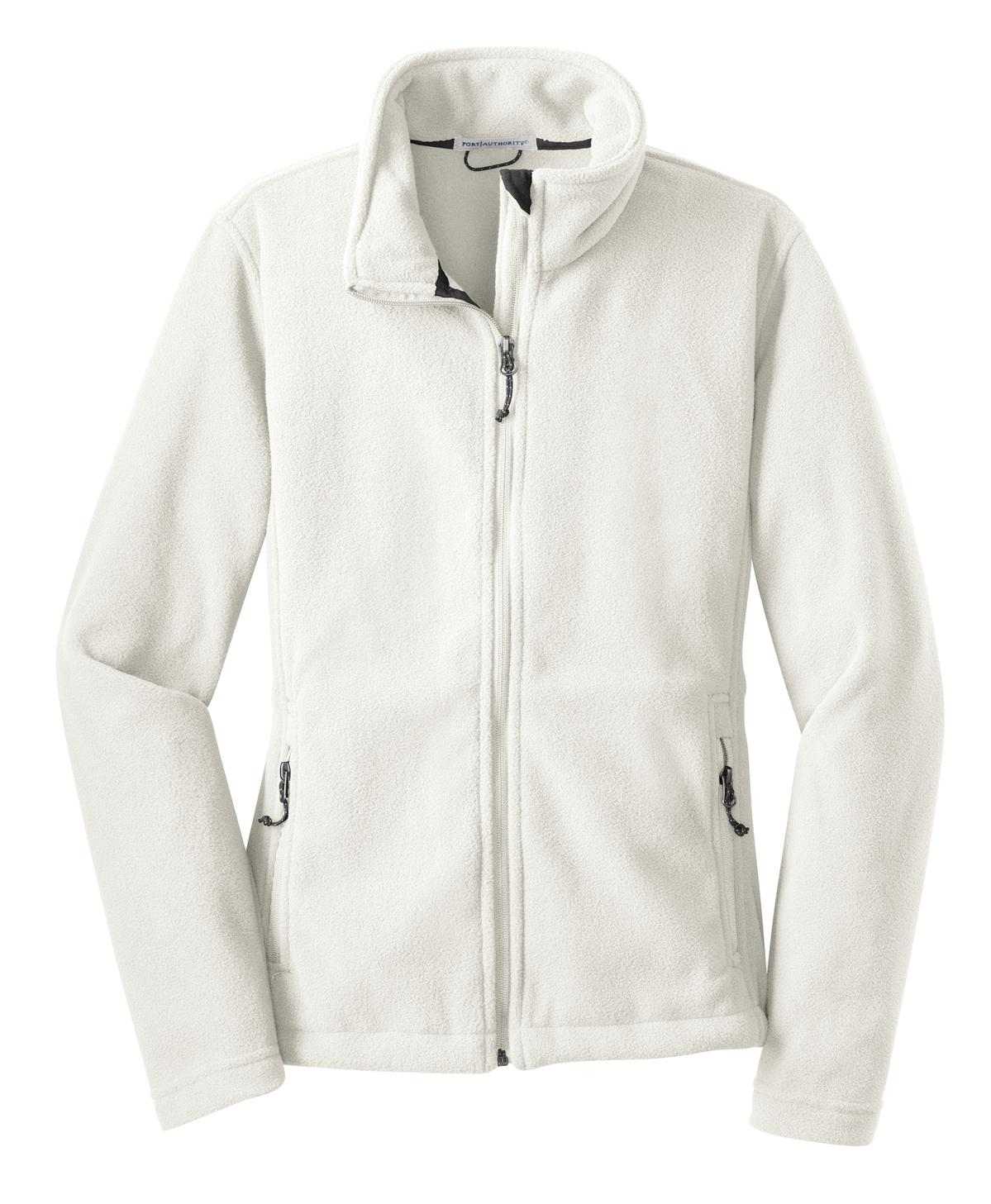 Port Authority L217 Ladies Value Fleece Jacket - Winter White - HIT a Double - 5