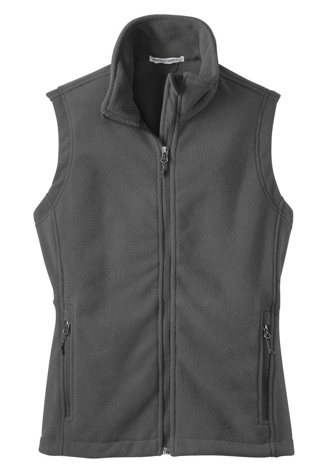 Port Authority L219 Ladies Value Fleece Vest - Iron Gray - HIT a Double - 5