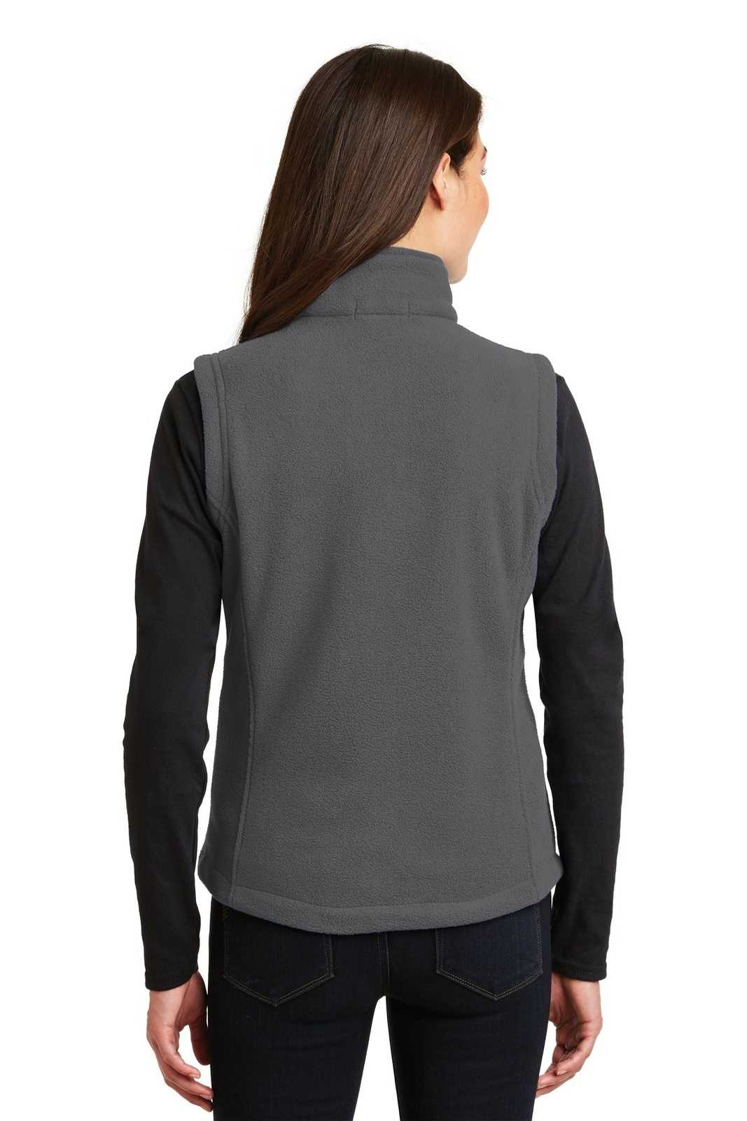 Port Authority L219 Ladies Value Fleece Vest - Iron Gray - HIT a Double - 2