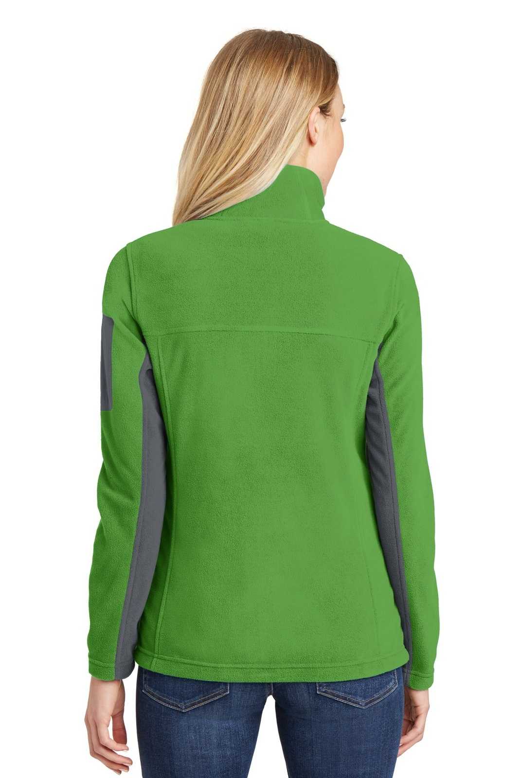 Port Authority L233 Ladies Summit Fleece Full-Zip Jacket - Vine Green Magnet - HIT a Double - 2