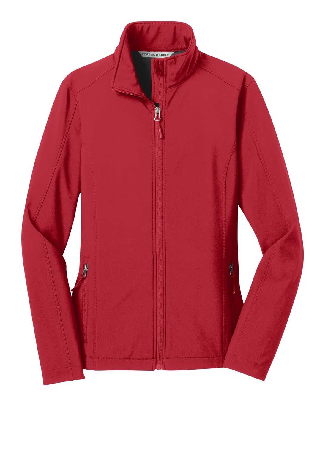 Port Authority L317 Ladies Core Soft Shell Jacket - Rich Red - HIT a Double - 5