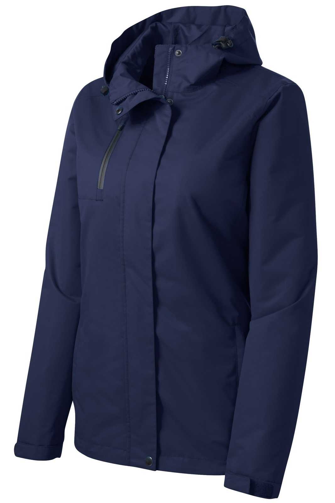 Port Authority L331 Ladies All-Conditions Jacket - True Navy - HIT a Double - 5