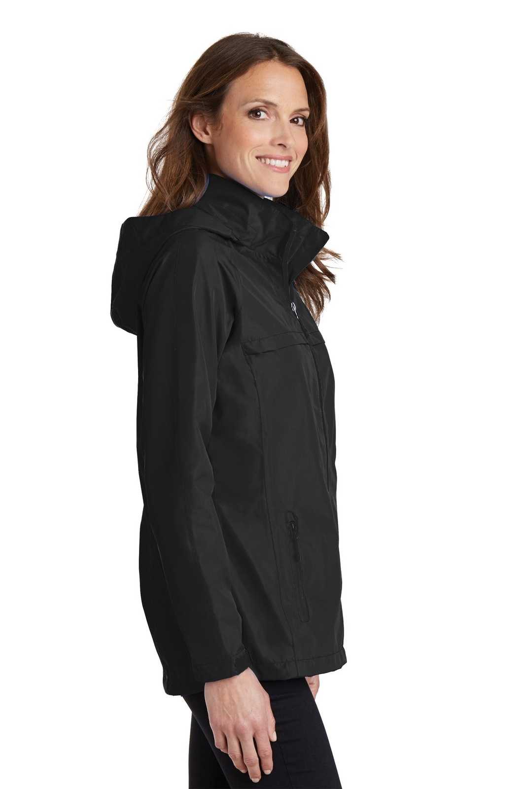 Port Authority L333 Ladies Torrent Waterproof Jacket - Black - HIT a Double - 3