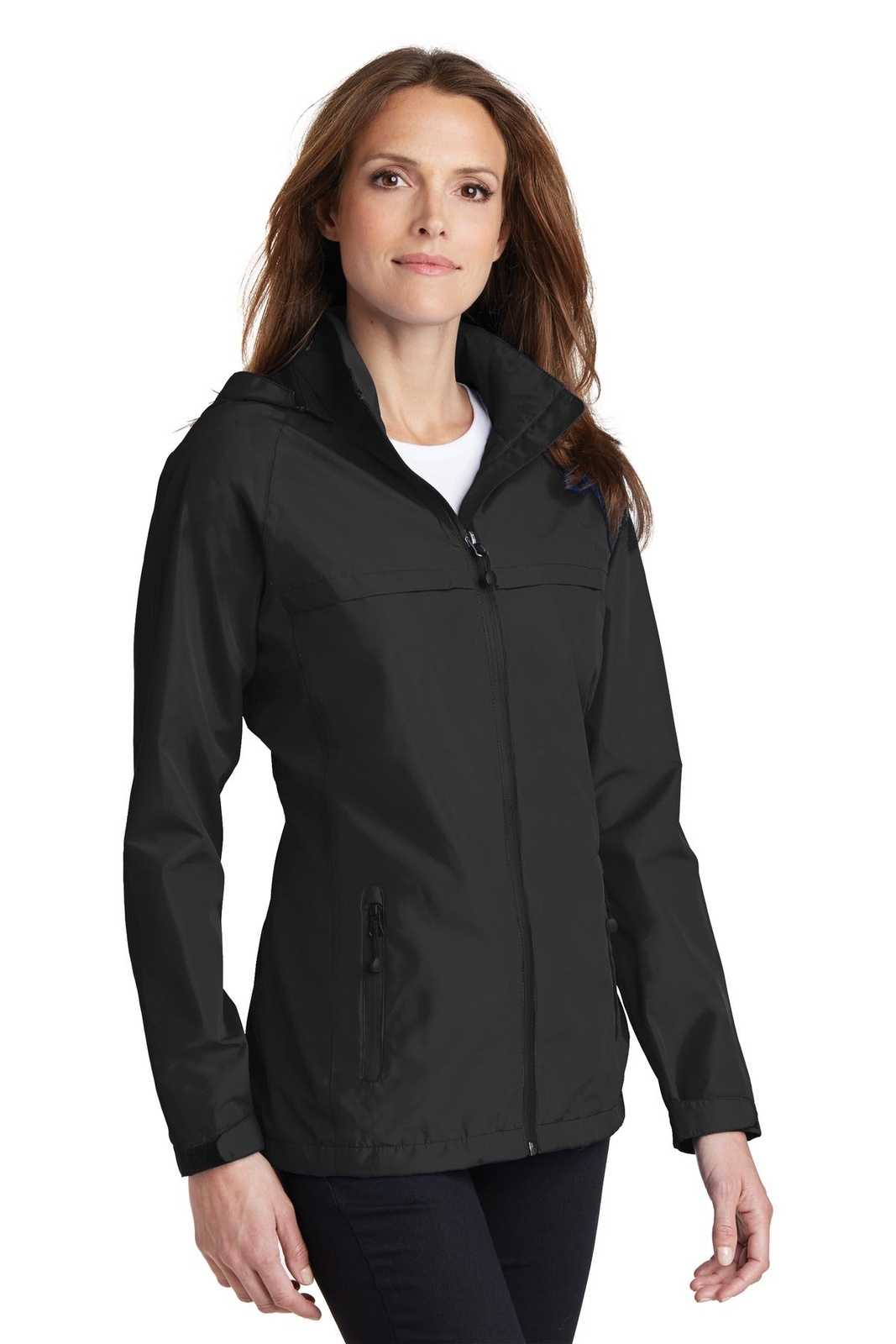 Port Authority L333 Ladies Torrent Waterproof Jacket - Black - HIT a Double - 4