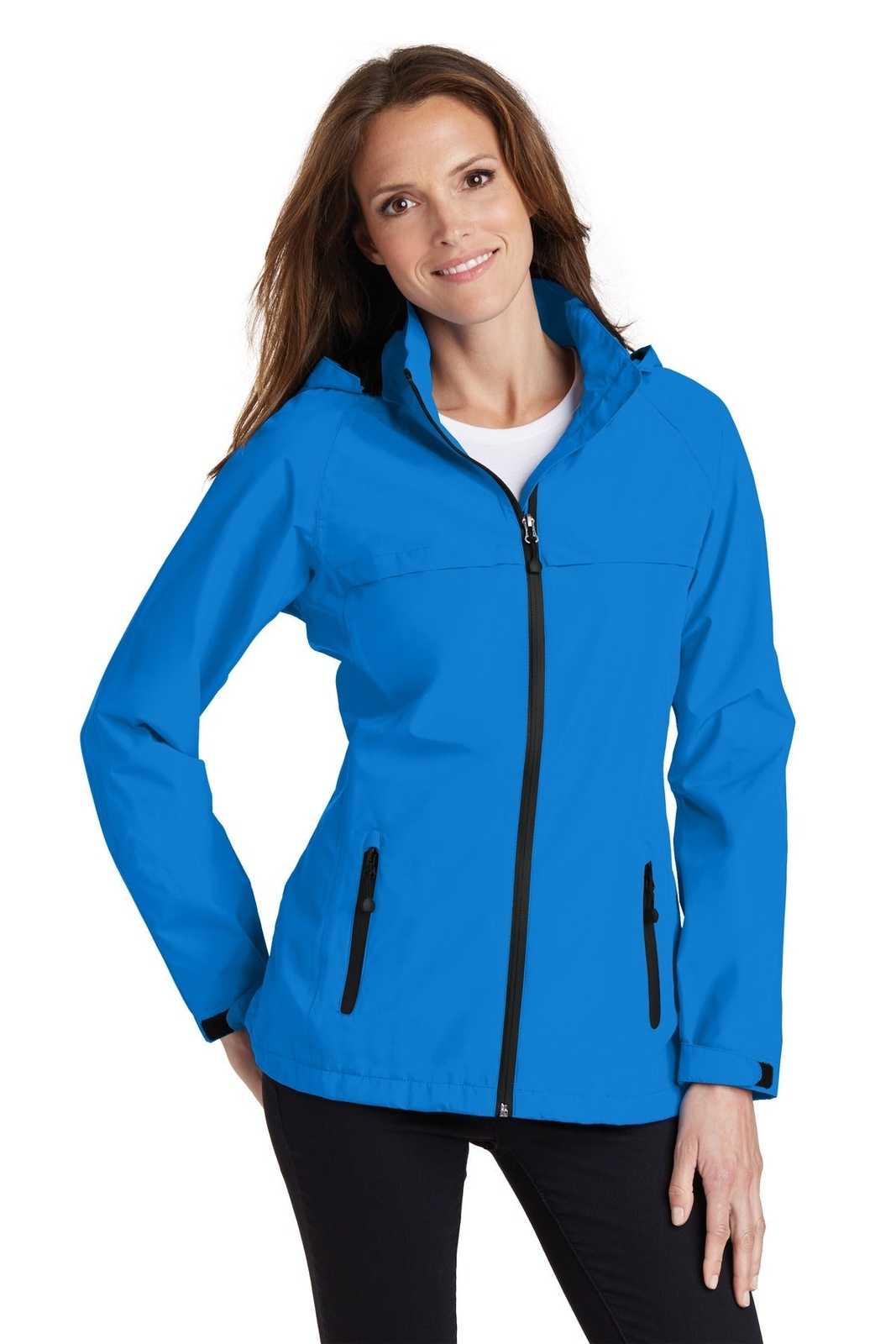 Port Authority L333 Ladies Torrent Waterproof Jacket - Direct Blue - HIT a Double - 1