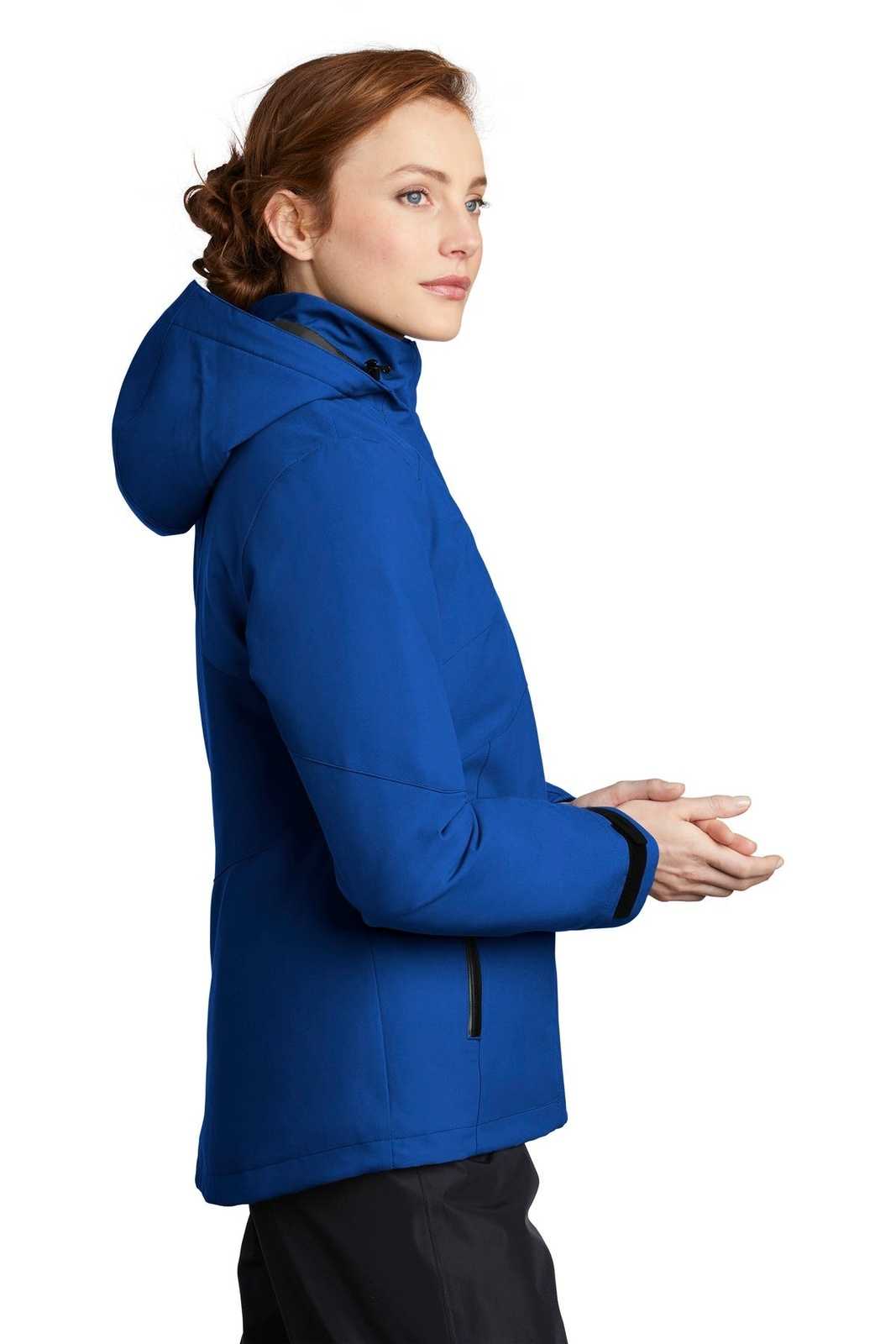 Port Authority L405 Ladies Insulated Waterproof Tech Jacket - Cobalt Blue - HIT a Double - 3