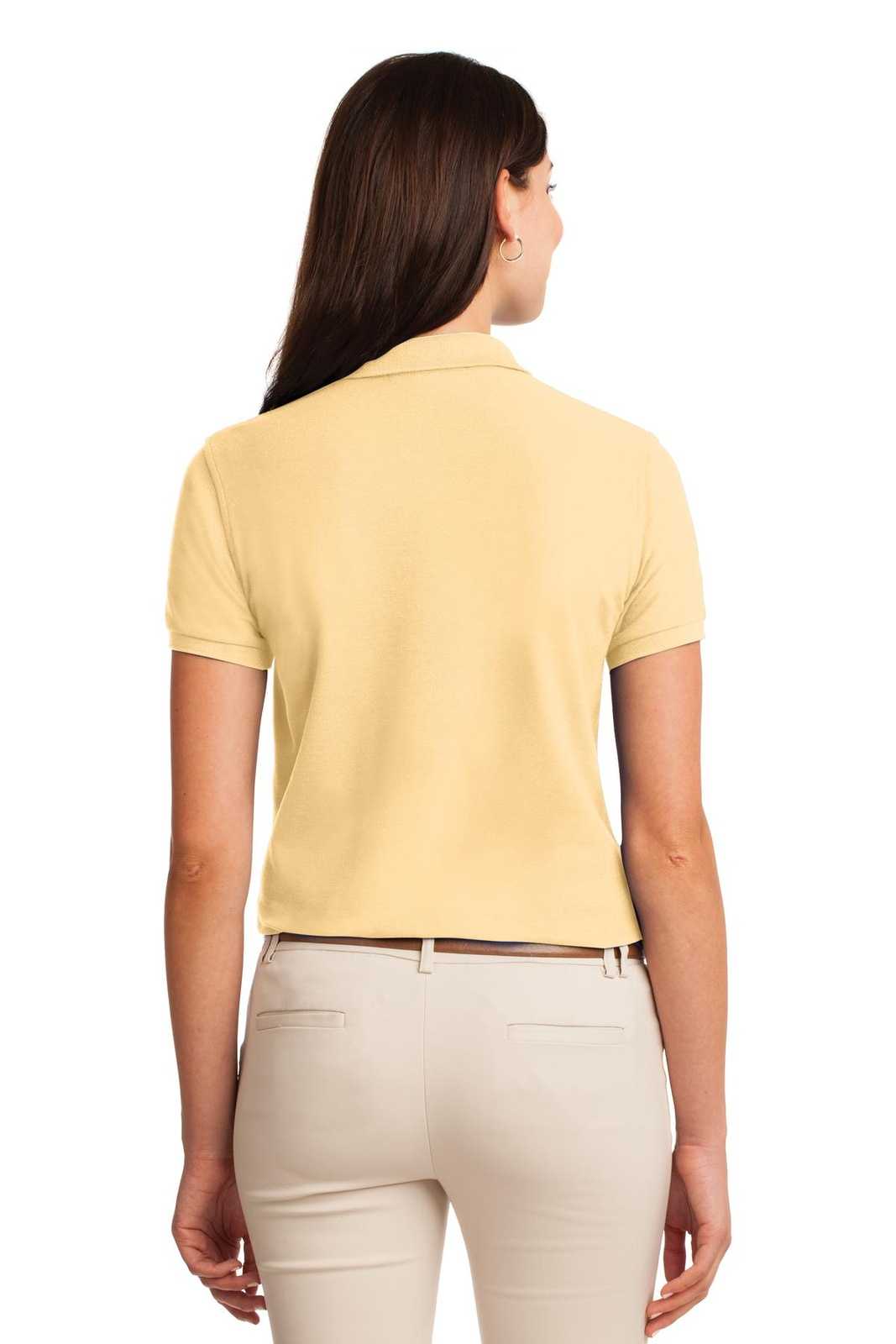 Port Authority L500 Ladies Silk Touch Polo - Banana - HIT a Double - 2