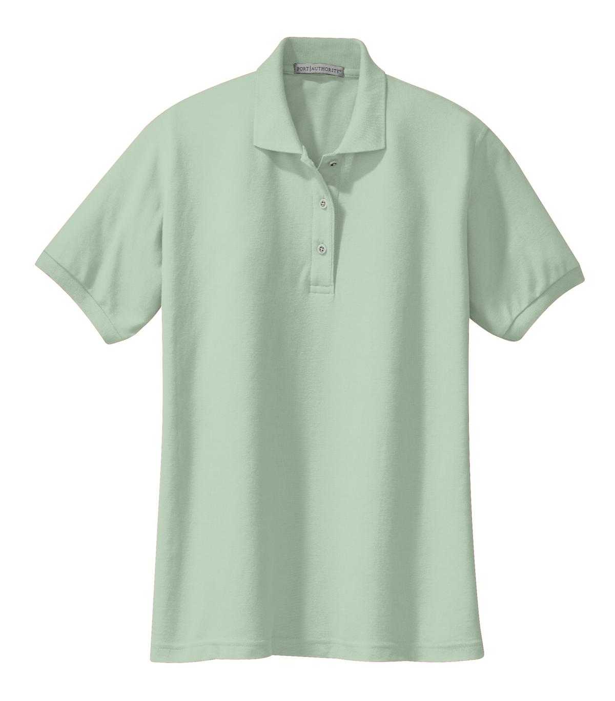 Port Authority L500 Ladies Silk Touch Polo - Mint Green - HIT a Double - 4