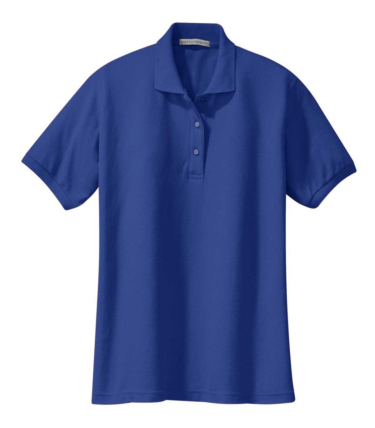 Port Authority L500 Ladies Silk Touch Polo - Royal - HIT a Double - 5