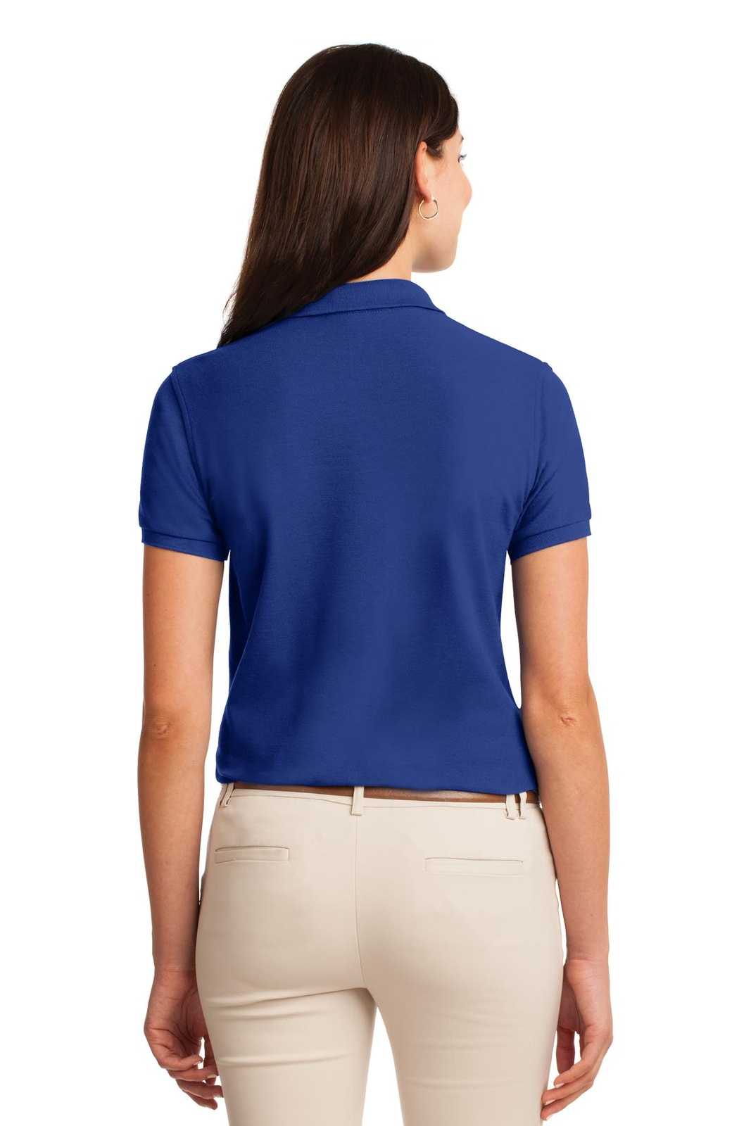 Port Authority L500 Ladies Silk Touch Polo - Royal - HIT a Double - 2