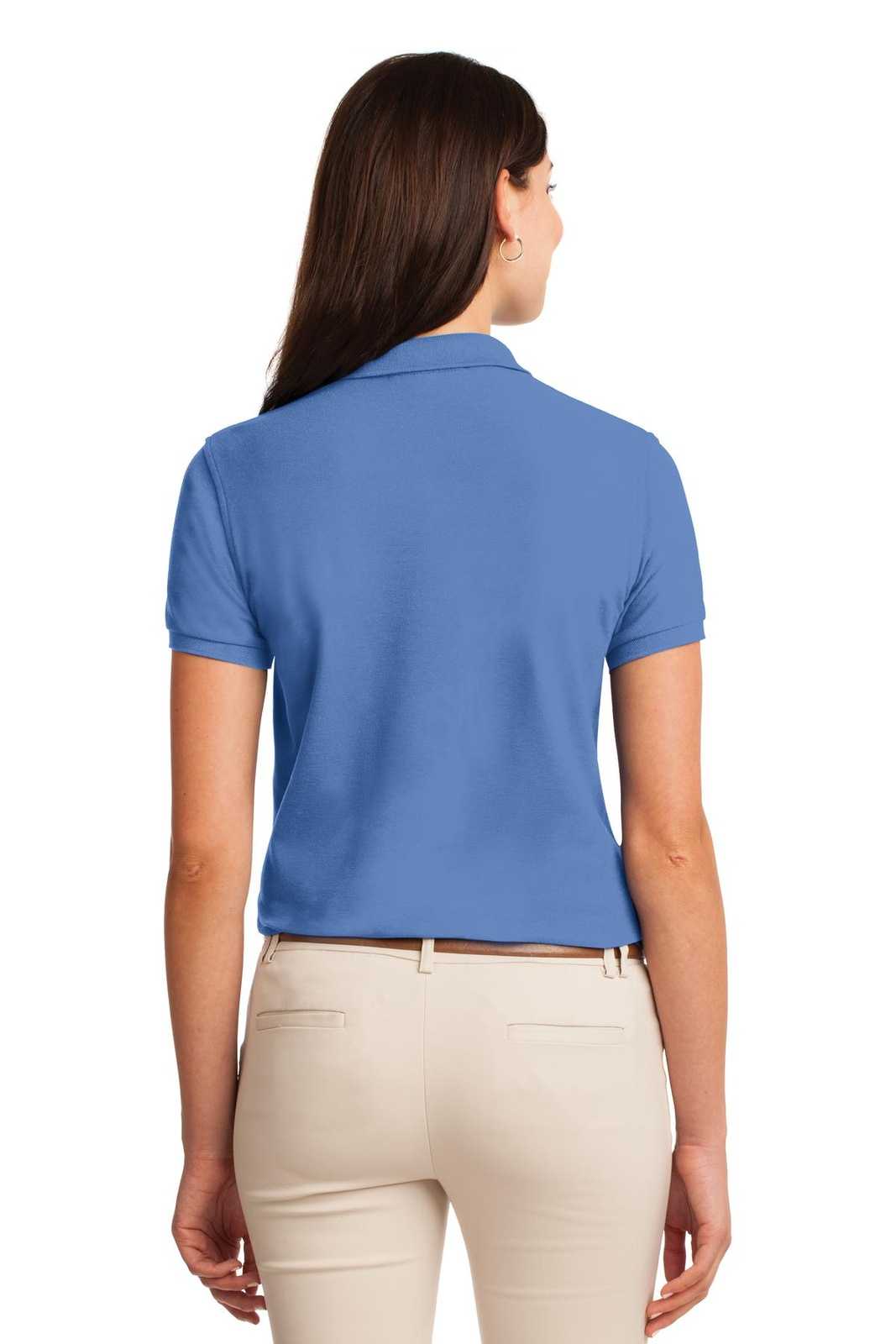 Port Authority L500 Ladies Silk Touch Polo - Ultramarine Blue - HIT a Double - 2