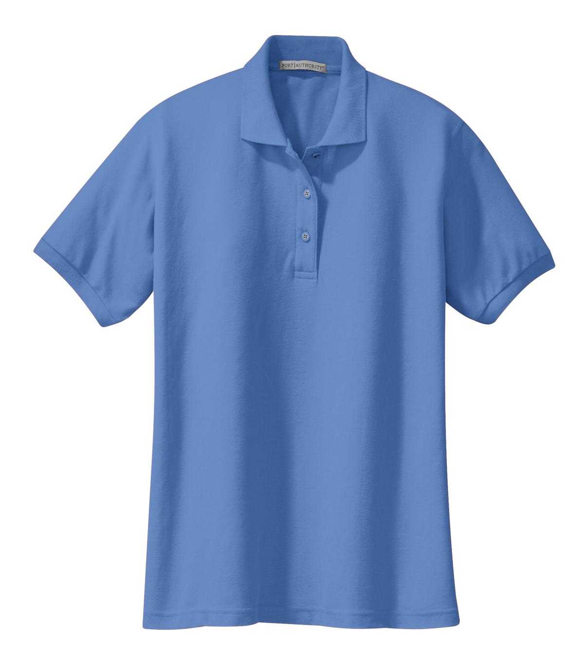 Port Authority L500 Ladies Silk Touch Polo - Ultramarine Blue - HIT a Double - 5