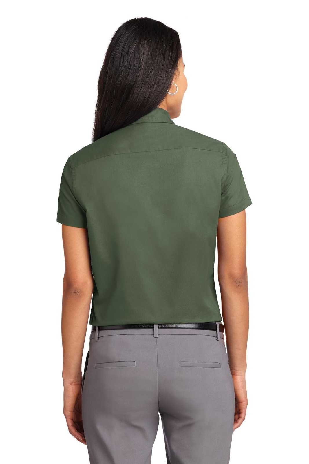 Port Authority L508 Ladies Short Sleeve Easy Care Shirt - Clover Green - HIT a Double - 2