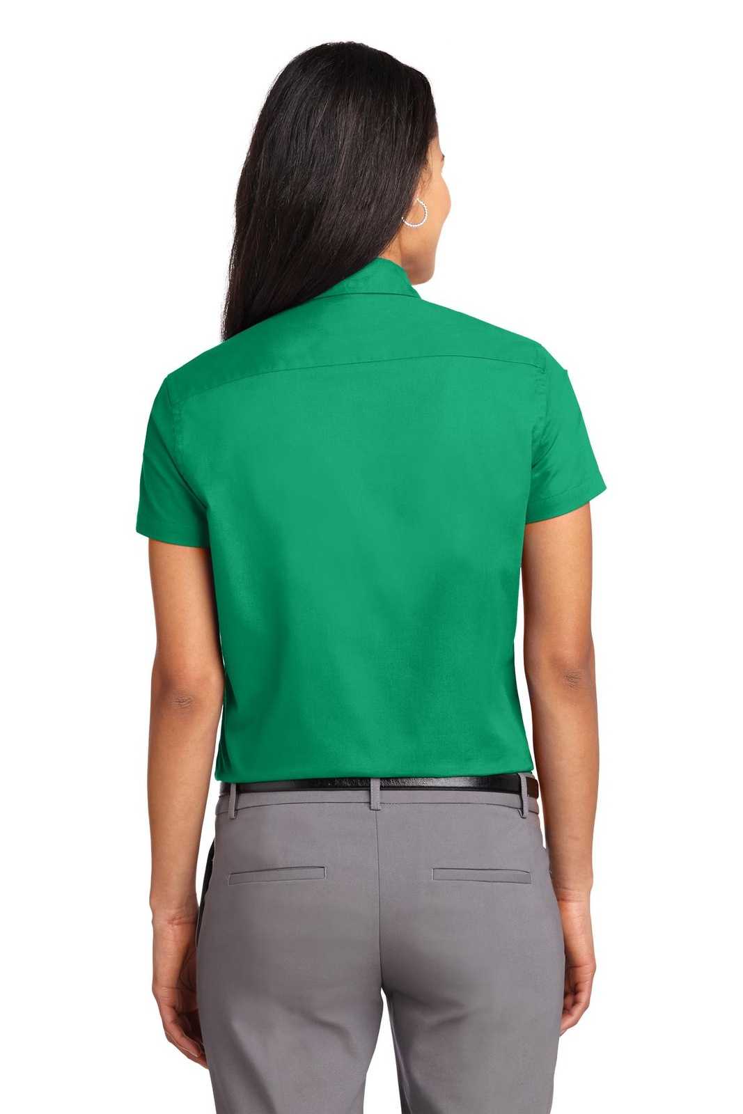 Port Authority L508 Ladies Short Sleeve Easy Care Shirt - Court Green - HIT a Double - 2