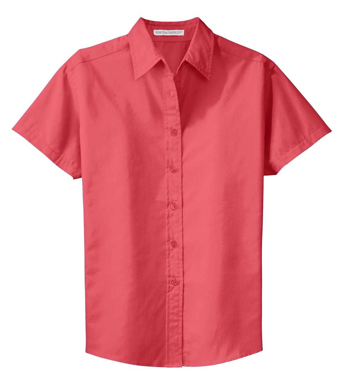 Port Authority L508 Ladies Short Sleeve Easy Care Shirt - Hibiscus - HIT a Double - 5