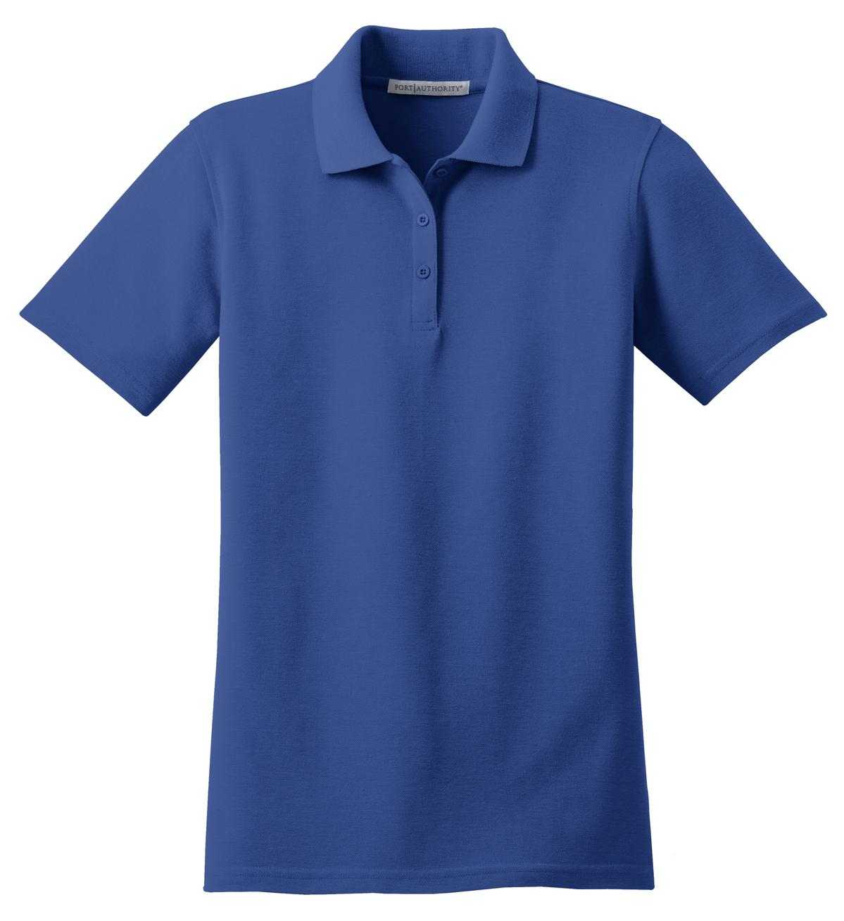 Port Authority L510 Ladies Stain-Resistant Polo - Royal - HIT a Double - 5