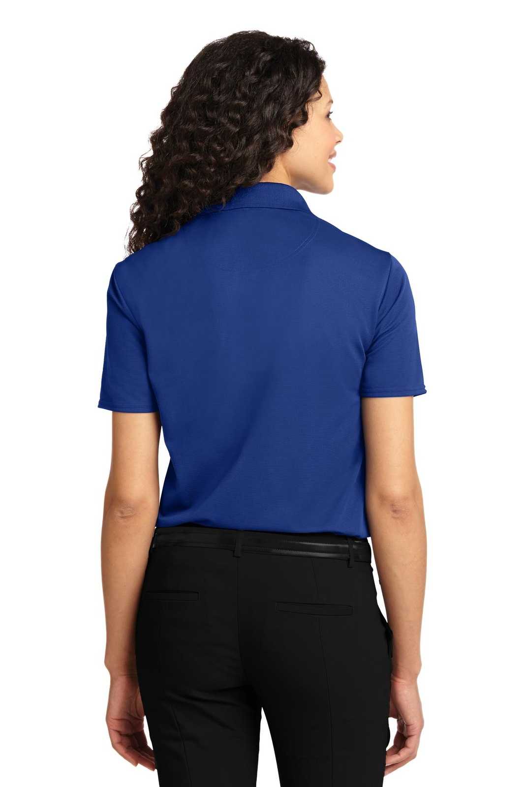 Port Authority L525 Ladies Dry Zone Ottoman Polo - Royal - HIT a Double - 1