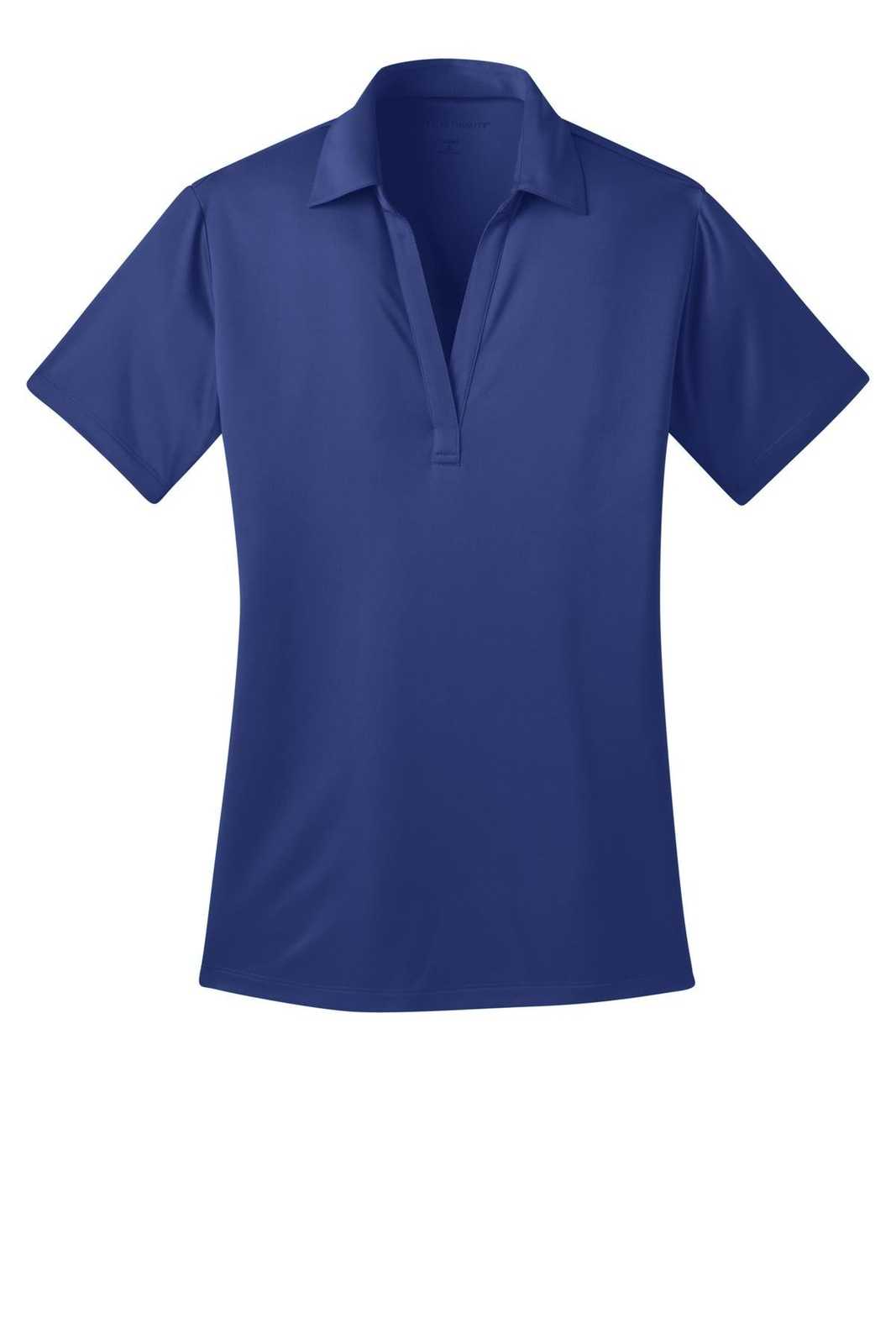 Port Authority L540 Ladies Silk Touch Performance Polo - Royal - HIT a Double - 5