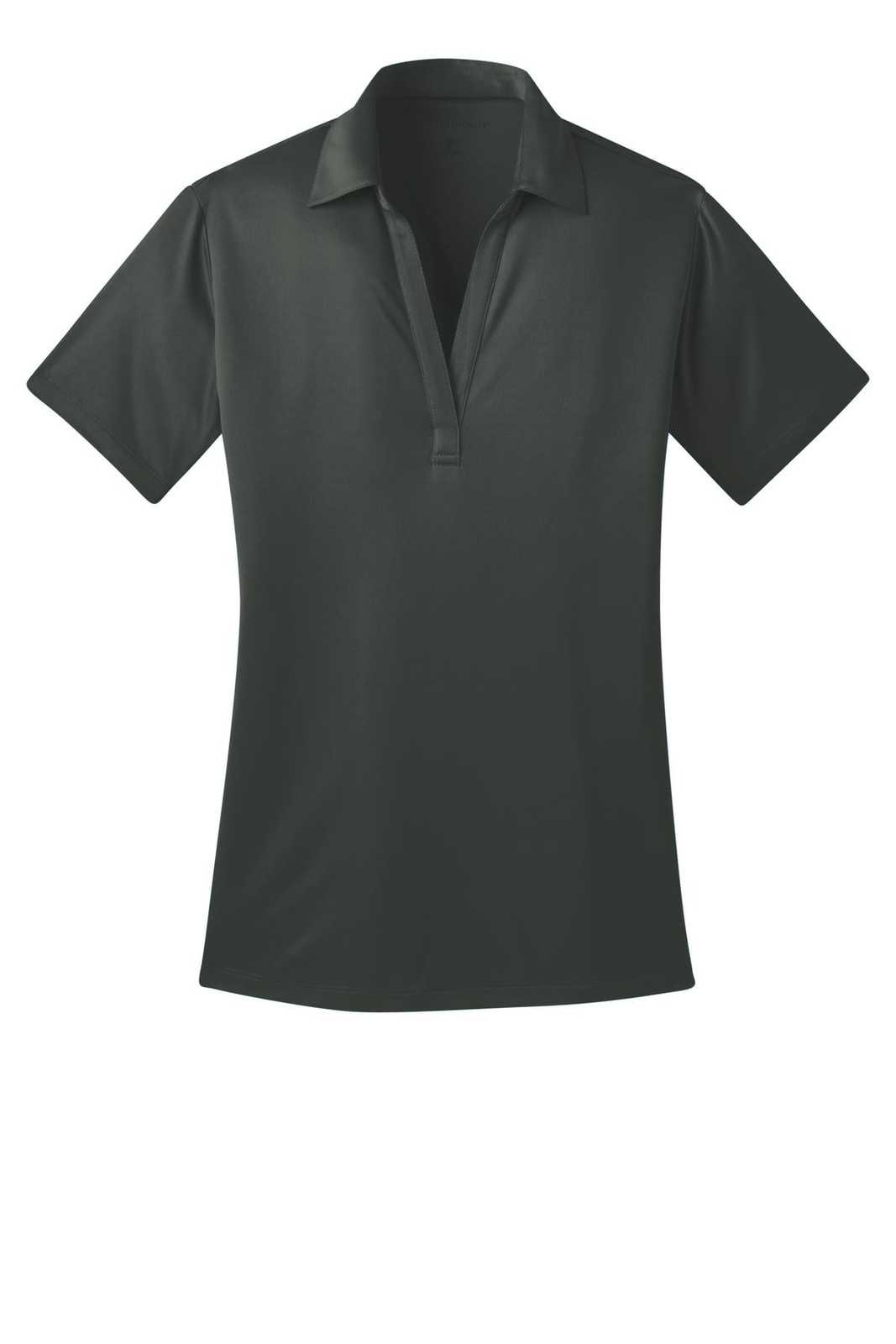 Port Authority L540 Ladies Silk Touch Performance Polo - Steel Gray - HIT a Double - 5