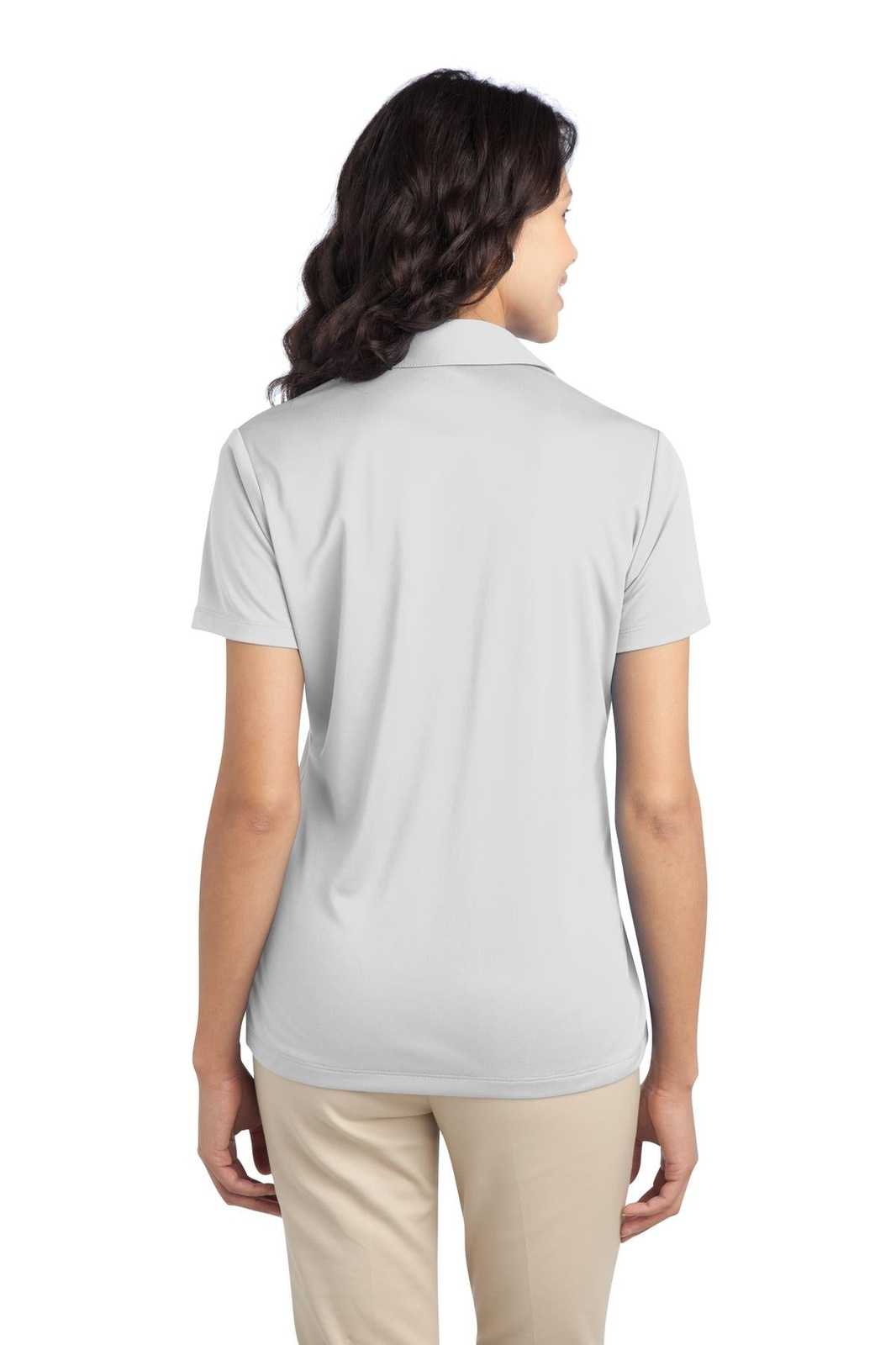 Port Authority L540 Ladies Silk Touch Performance Polo - White - HIT a Double - 2