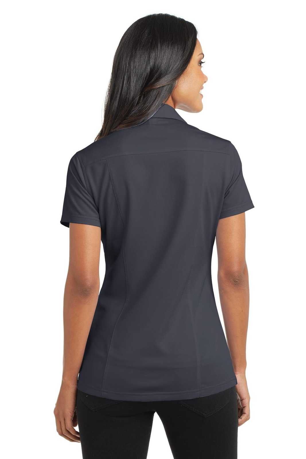 Port Authority L571 Ladies Dimension Polo - Battleship Gray - HIT a Double - 2