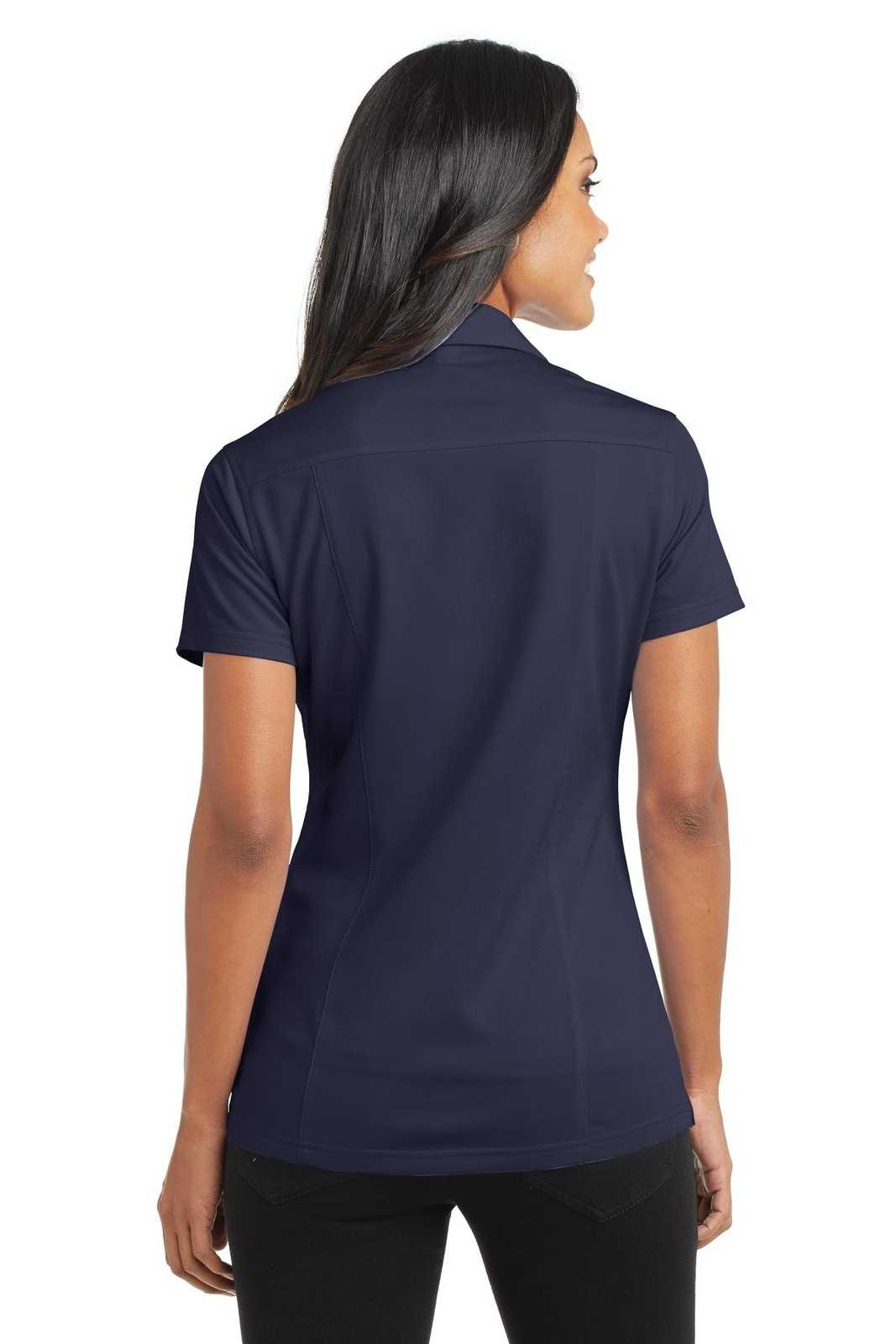 Port Authority L571 Ladies Dimension Polo - Dark Navy - HIT a Double - 2