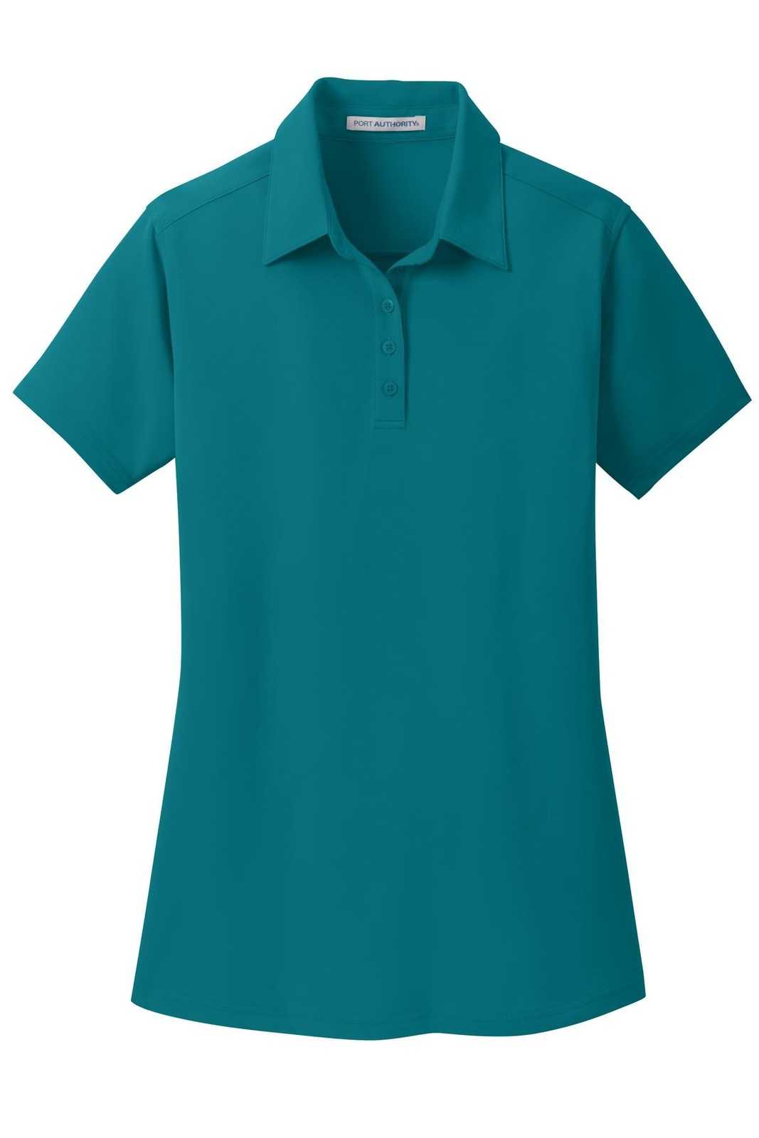Port Authority L571 Ladies Dimension Polo - Dark Teal - HIT a Double - 5