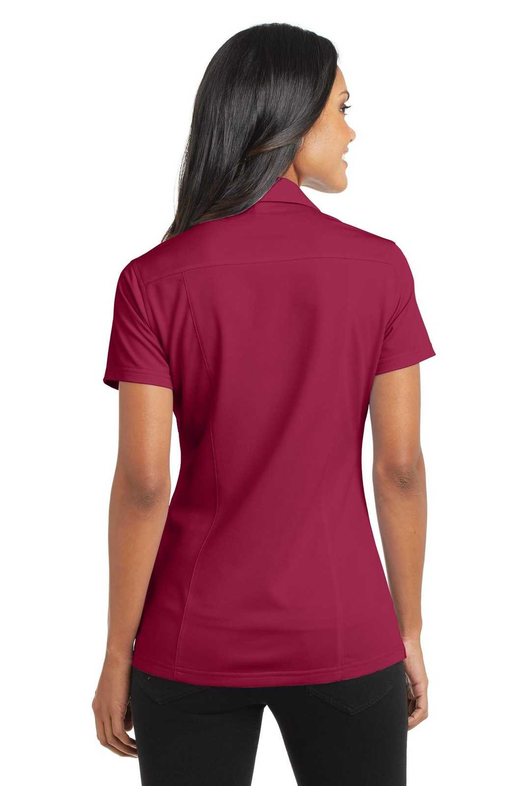 Port Authority L571 Ladies Dimension Polo - Red Rush - HIT a Double - 2