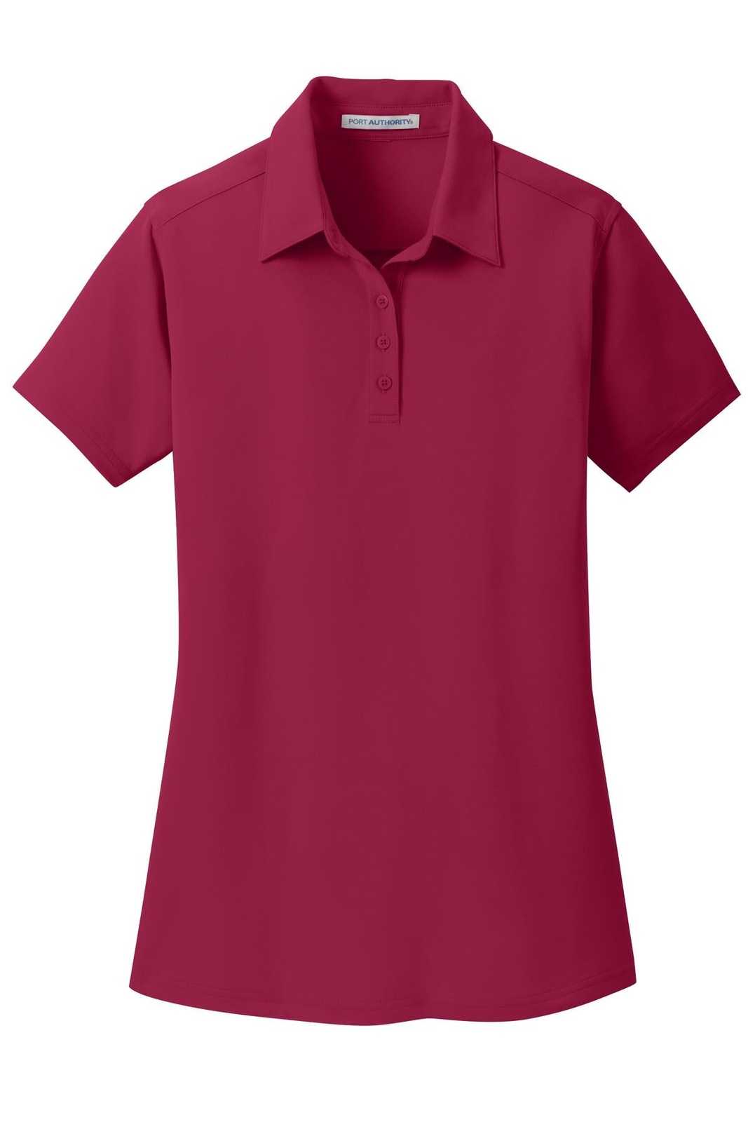 Port Authority L571 Ladies Dimension Polo - Red Rush - HIT a Double - 5