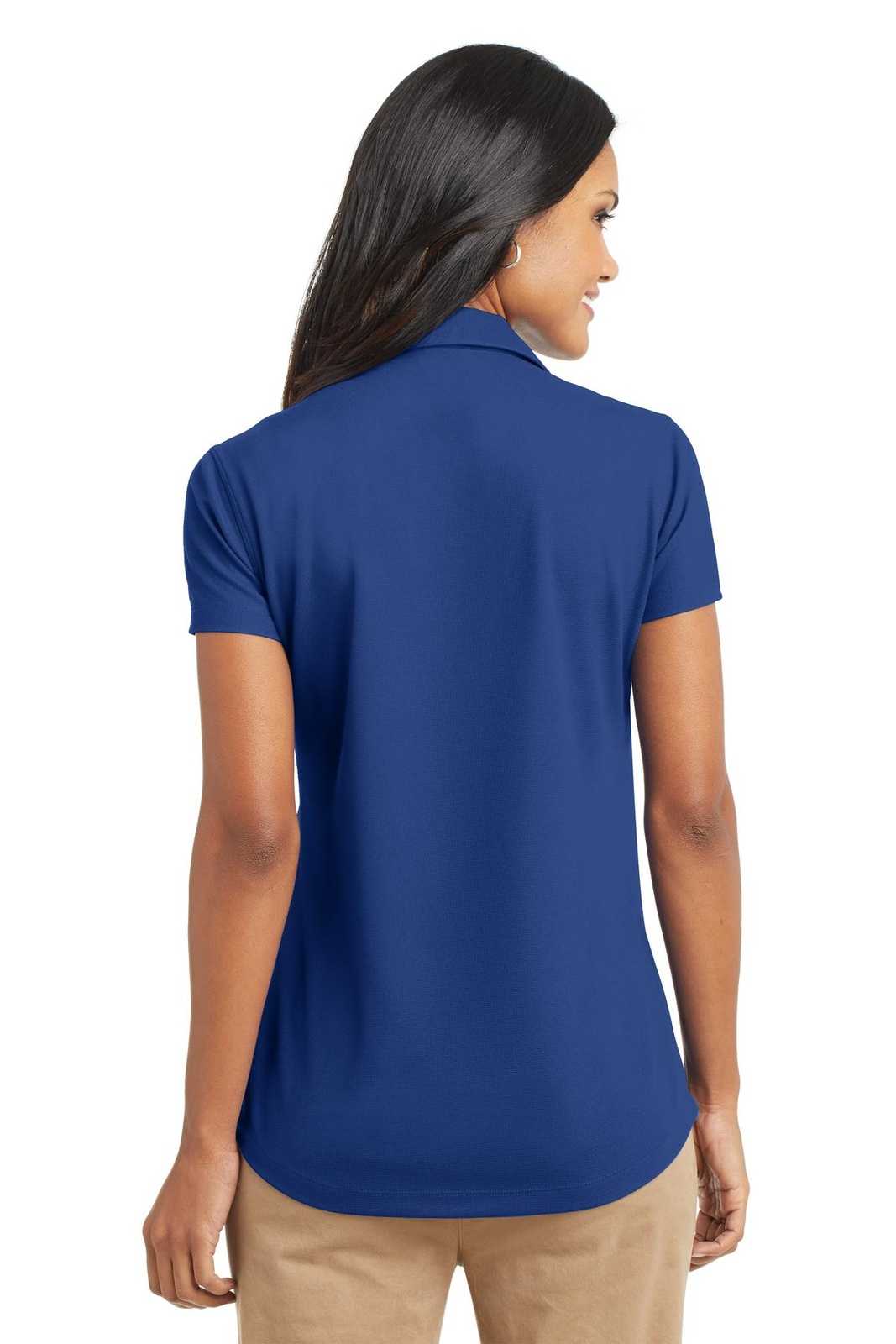 Port Authority L572 Ladies Dry Zone Grid Polo - True Royal - HIT a Double - 2