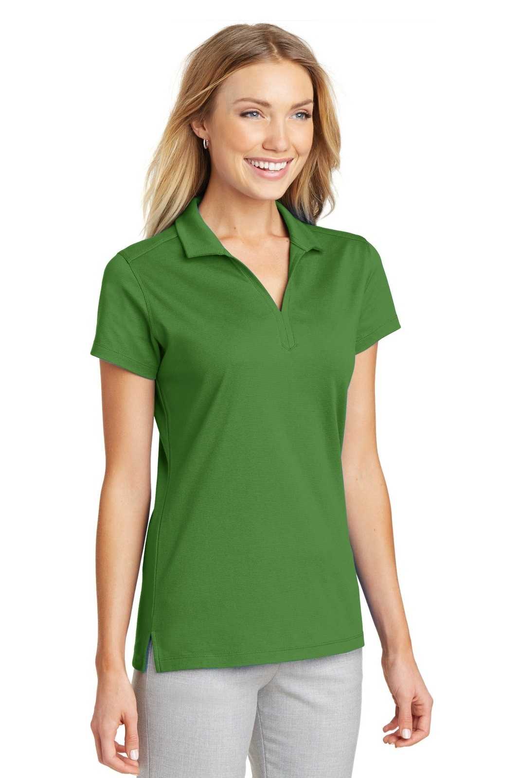 Port Authority L573 Ladies Rapid Dry Mesh Polo - Treetop Green - HIT a Double - 4