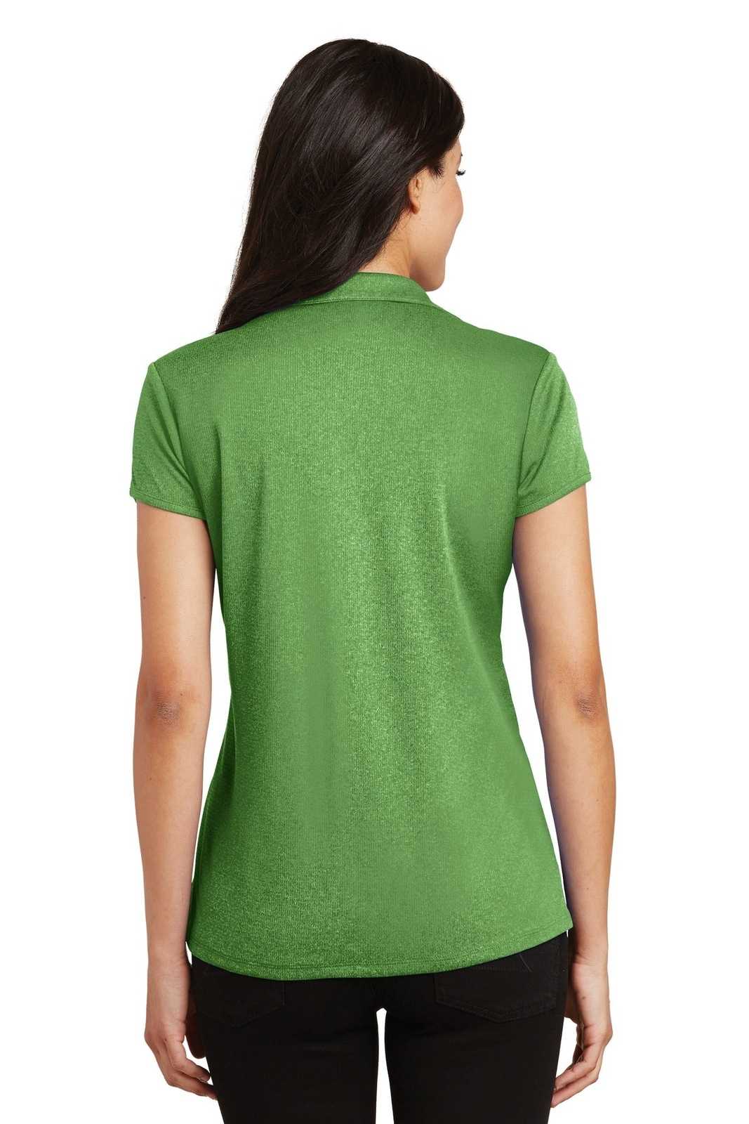 Port Authority L576 Ladies Trace Heather Polo - Vine Green Heather - HIT a Double - 2